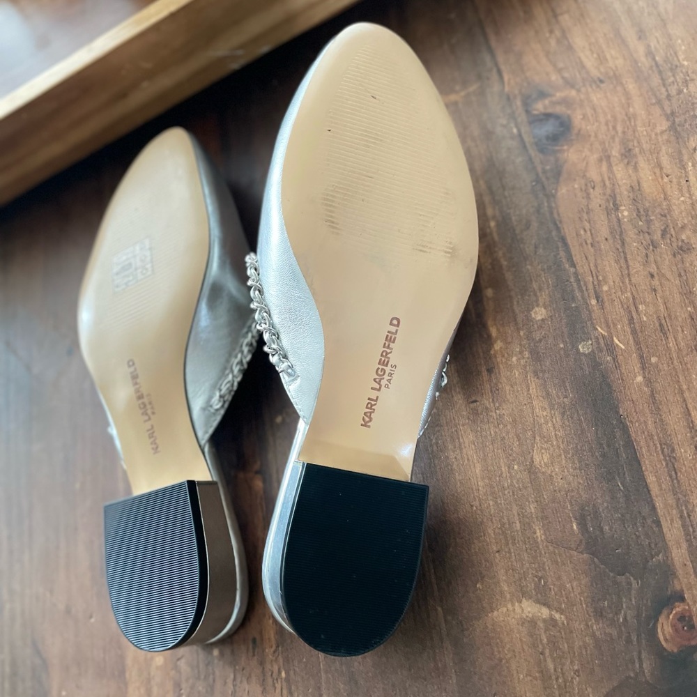 Metallic loafers